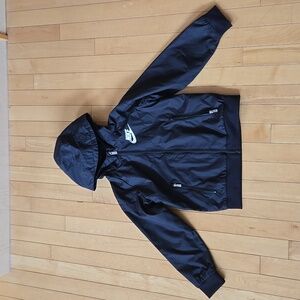 Nike black windbreaker size 6 kids